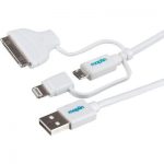 USB A(M) - LIGHTNING(M)/30PIN/MICRO USB