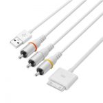 APPLE 30PIN(M) TO 3 RCA(M) 1.5M