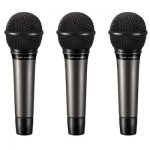 MICROPHONE 3PCK WIRED MICROPHONES
