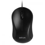 ASTRUM USB MU100 MOUSE BLACK