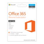 MS OFFICE 365 PERSONAL MEDIALESS 1USER