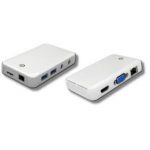 USB3.0 TO HDMI + VGA + LAN