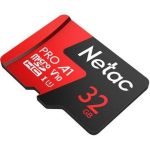 R NETAC P500 EXTREME PRO 32GB CLASS 10 V10 U1 MICROSDHC CARD & ADAPTOR