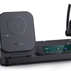 Yealink BH71 Mono Bluetooth Headset with Workstation, Portable Charging Case and BT51 USB Dongle