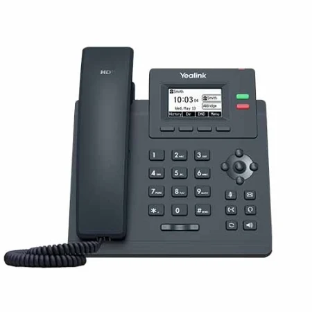 Yealink Desktop IP Phone with built-in Wi-Fi, 10/100Mb Ethernet, Includes PSU