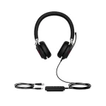Yealink Dual Ear Piece Headset with USB-C and Bluetooth, MS Teams Certified