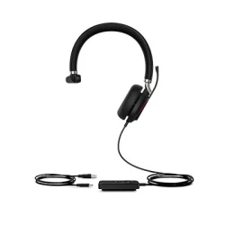 Yealink Mono Ear Headset with USB-C and Bluetooth, MS Teams Certified